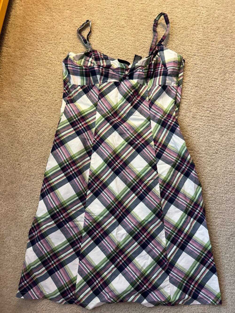 New York and Company Plaid Dress